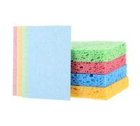 12 Pcs Cleaning Sponge Compressed Sponges Cellulose Kitchen Sponges for Cleaning Tough Messes Non-Scratch Washing Dishes Sponges (4 Colors)