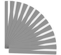 12 Pcs Clear Guided Reading Strips Highlight Strips Overlay Bookmark Tracking Highlight Reduce Visual Stress Reading Guide Strips Help with Dyslexia for Children and Teacher Supply