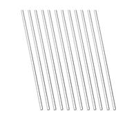 12 Pcs Clear Plastic Sticks Acrylic Dowel Round Rod Transparent Solid for DIY Projects