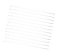 12 Pcs Cm Solid Glass Stirring Rod Experimental Lab Utensil