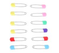 12 pcs Colors Locking Baby Cloth Nappy Diaper Craft Pins