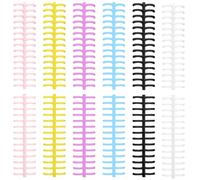 12 PCS Comb Binding Spines Plastic Spiral Binding Coils Binding Combs 30 Rings Click Binding Ring Spiral Book Binder Coils for Student Teacher Business Document File Making Office and School Use