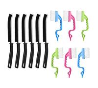 12 Pcs Crevice Cleaning Brush, Grout Brush Multifunctional Cleaning Brushes, Bathroom Cleanings Brushs Home Grout Cleanings Brushes, Crevice Brushs Suitable for Window Slots and Kitchen