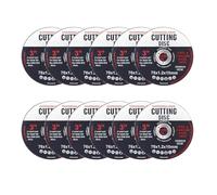 12 PCS Cutting Discs for Angle Grinders, 76mm Cutting Disc for Metal and Wood, Thin 1.2mm Discs for Precision, Grinder Blades, Angle Grinder Discs for Metal - Durable and High-Speed, For DIY Use