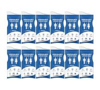 12 Pcs Disposable Urine Bags with Handle, 800ML Portable Urinal for Men, Emergency Toilet Pee Bags, Unisex Vomit Bag Travel Urinals for Men, Women, Pregnant, Patient, Kids, Car, Camping, Hiking(Blue)