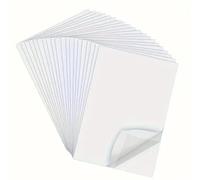 12 Pcs Double Sided Adhesive Sheets, A4 Clear Self-Adhesive Sticky Sheet