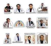 12 PCS Dr Now Fridge Magnet, Dr Now, Fridge Stickers, Funny Kitchen Fridge Magnets, Cute Diet Magnet Fridges, Funny Magnets Fridge Dector for Gifts, Motivational Diet Helper