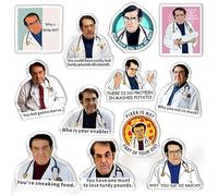 12 PCS Dr Now Fridge Magnet, Funny Dr. Nowzaradan Strong Magnet for Fridge Motivational Diet Helper - Why you eat so much
