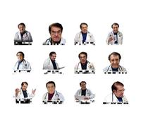 12 PCS Dr. Now Funny Kitchen Fridge Magnets, Kitchen Magnetic Decor, Cute and Humorous Design, Ideal Home Gift