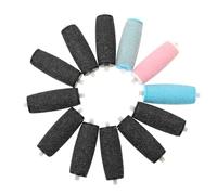 12 Pcs Electric Foot File Replacement Head Extra Coarse Plastic | Ergonomic Curve Design, Safe Effective Skin Care, Refill Accessory for Hard Skin and Rough Feet