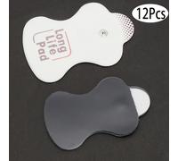 12 Pcs Electrotherapy Long Life Pads Replacement Electrode Pads - Premium Self-adhesive Reusable Massage Replacement Gel Pads Omron Massagers