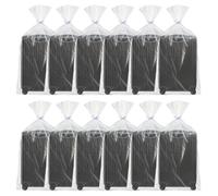 12 Pcs Extra Large Clear Plastic Storage Bags, 90x120CM Flat Heavy Duty Clear Large Plastic Bags for Suitcase, Clothes, Quilts, Chair, Bike, Plush Toys