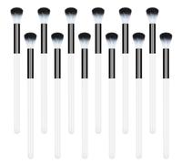 12 PCS Eyelash Cleaning Brush, Lash Bath Brush, Lash Shampoo Cleansing Brush for Lash Extension, Lash Wash Brush, Lash Shampoo Brushes Bulk, Eyeshadow Brush Set Professional