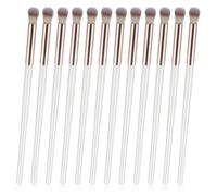 12 PCS Eyelash Cleaning Brushes for Lash Extensions, Fluffy Eyeshadow and Lash Shampoo Brushes with Natural Wooden Handles for Enhanced Lash Health and Appearance