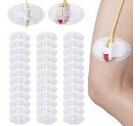12 Pcs Foley Catheter Stabilization Device, Urinary Leg Bag Catheter Tube Holder Catheter Supplies for PEG/G/Feeding Tube Holder Accessories, Adhesive Catheter Urinary Leg Bags Holder(36)