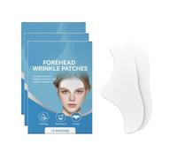 12 Pcs Forehead Wrinkle Patches, Anti-Slip Overnight Face Wrinkles Patch, Collagen And Vitamin E Overnight Sleep Tape For Wrinkles, Forehead Fine Lines for Women Facial Mask