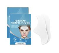 12 Pcs Forehead Wrinkle Patches, Anti-Slip Overnight Face Wrinkles Patch, Collagen And Vitamin E Overnight Sleep Tape For Wrinkles, Forehead Fine Lines for Women Facial Mask