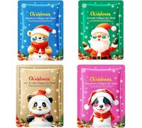 12 Pcs Gold Under Eye Patches, Christmas Stocking Gift Eye Patches,Collagen Acid, For Women Bulk Hydrating Eye Set For Women Skin Care Eye Gifts Skin Spa