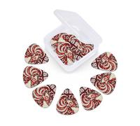 12 Pcs Guitar Picks Blessing Make Money Rooster Plectrums With 3 Thickness For Electric,Acoustic Guitars
