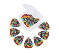 12 Pcs Guitar Picks Dachshund Heartbeat Lgbt Plectrums With 3 Thickness For Electric,Acoustic Guitars