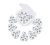 12 Pcs Guitar Picks Evil Eye Symbol Hamsa Eye Plectrums With 3 Thickness For Electric,Acoustic Guitars