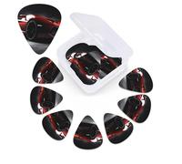 12 PCS Guitar Picks for Acoustic Guitar with Organizer Storage Box Bass Pick Speed Sport Car Personalized Guitar Pick Celluloid plectrums 0.46 mm 0.71 mm 0.96 mm for Ukulele