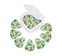 12 Pcs Guitar Picks Funny Camo Green Frog Plectrums With 3 Thickness For Electric,Acoustic Guitars