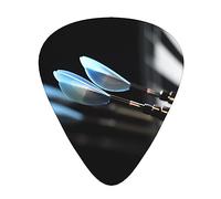 12 Pcs Guitar Picks Includes Thin Medium Heavy Thickness Darts arrows Printed Plectrums for Bass Electric Acoustic Guitars Ukulele