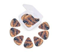 12 Pcs Guitar Picks Mountain Nepal Everest Plectrums With 3 Thickness For Electric,Acoustic Guitars