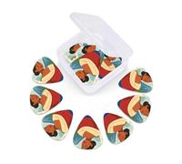 12 Pcs Guitar Picks Philippines Flag Womens Islands Plectrums With 3 Thickness For Electric,Acoustic Guitars