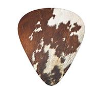 12 Pcs Guitar Picks Red And White Cowhide 3 Different Thicknesses, Classic Triangle, For Acoustic Guitar, Electric Guitar, Bass Guitar