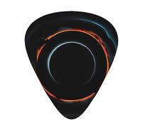 12 Pcs Guitar Picks - Thin/Medium/Heavy - Mysterious Cosmic Black Holes Print Pick For Acoustic, Electric, Bass - Gift For Guitar Players, Solo & Riff