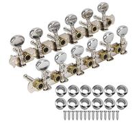 12 Pcs Guitar Tuner Pegs, String Tuning Pegs Keys Machine Heads Set for Acoustic or Electric Guitar