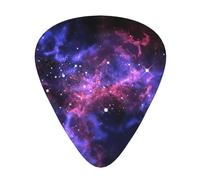 12 Pcs Guitar Universe Galaxy Star Space Print Picks With Organizer Box,3 Different Thickness,Guitar Accessories(0.46mm,0.71mm,0.96mm)