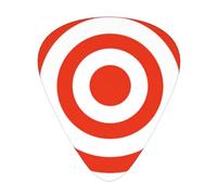 12 Pcs Guitar Vector Design Target Print Picks With Organizer Box,3 Different Thickness,Guitar Accessories(0.46mm,0.71mm,0.96mm)