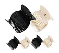 12 Pcs Hair Curler Claw Clips for Hot Rollers Hair Section | ABS Plastic, Reusable Stabilizing Clips, for Hairstyling and Sectioning, Girls Home Users, Replacement