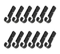 12 Pcs Hardhat Headlamp Clips Non-slip Helmet Clip Helmet Hook Hard Hat Light Clip Hard Hat Headlamp Accessory LED Light Helmet Clips Easily Mount Headlamp on Narrow Helmet Light Clips for Headlamp