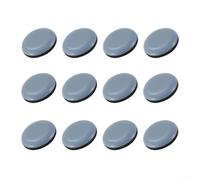 12 Pcs Heavy Duty Appliance Sliders For Coffee Makers | 20mm Grey Furniture Glides To Protect Countertops From Scratches And Noise | Compatible With Air Fryers |