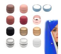 12 Pcs Hijab Magnets Set, Portable Hijab Magnets Pins for Women's Clothing Scarf, Multi Purpose Magnetic Hijab Pins for Decoration and Fixing Hijab (12 Colour)