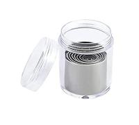 12 Pcs Hole Hollow Cutter Set with Storage for Case Stainless Steel Round Clay Ceramics Dotting Baking Indentation Mold Tools for Polymer Pottery Handmade Craft Shapes Christmas