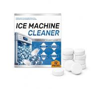 12 Pcs Ice Machine Cleaner Tablets Descaler Cleaning Tablets For Ice Makers | Descaling Tablets For Ice Maker Cleaning - Helps Remove Mineral Build Up And Odours During Regular Machine Maintenance Cycles