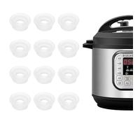 12 Pcs Instapot Replacement Float Valve Gaskets Silicone Float Valve Sealer Caps for Instant Pot Duo 3, 5, 6, 8 Qt, Duo Plus, Ultra, LUX 3, 8 Qt