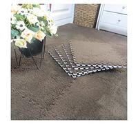 12 Pcs Interlocking Carpet Tiles, Plush Foam Square Floor Mats Set, Puzzle Floor Mat For Living Room, Bedroom And Hard Floor, 12 Tiles/12 Sq.Ft(Color:Dark Grey)