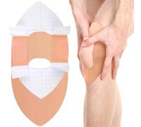 12 Pcs Kinesiology Tape for Knees, Waterproof & Elastic Athletic Tape for Knee Pain Relief & Support, Breathable and Comfortable Hypoallergenic Knee Support Tape for Running,Sports