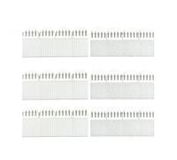 12 pcs Large Picture Hanging Strips,Removable Self-adhesive Wall Mounting Strips Punched Free Frame Tape Strips Durable