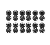 12 Pcs Large Press Studs Snap Fasteners,Black Metal Poppers Sewing Kit Replacement Quick Snap Fastening Tool 19mm Sew on Buttons,for Heavy Duty Clothing Coat Jacket Trousers Clothes Making Repair