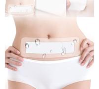 12 Pcs Large Waterproof Showerproof Adhesive Sterile Wound Dressings for Caesarean Section or After Surgery Film Dressing for Cuts and Grazes,Leg Ulcers,Large Pressure Sores