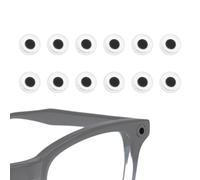 12 Pcs LED Light Blocking Stickers for Ray-Ban Meta Wayfarer Skyler Headliner Oakley Meta HSTN Accessories, Low-Tack Smart Glasses RayBan Blackout Covers Stickers