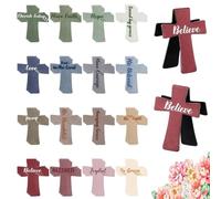 12 Pcs Magnetic Cross Bookmarks Gifts, Christian Religious Bible Verses Bookmarks with Inspiration Sayings, Magnetic Bible Verse Book Marks, for Bible Study, Readers, Teachers, Students (16PCS-B)
