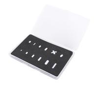 12 Pcs Magnetic Stir Bar Set PTFE Coated High Performance Laboratory Stirring Bars for Chemistry Labs and Research Facilities